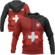 Switzerland Map Special Hoodie A5 - Amaze Style™