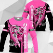 3D Breast Cancer Angel Survivor Hoodie T-Shirt Sweatshirt SU110302 - Amaze Style™-Apparel