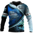 Love Shark 3D All Over Printed Shirts For Men and Women TT072052 - Amaze Style™-Apparel