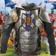 Scotland Hoodie, Scottish Knight With Scottish Shield - Amaze Style™-Apparel