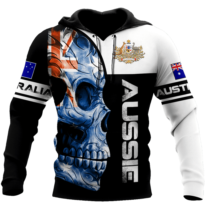 Premium Australian Army Skull 3D Printed Unisex Shirts TN - Amaze Style™