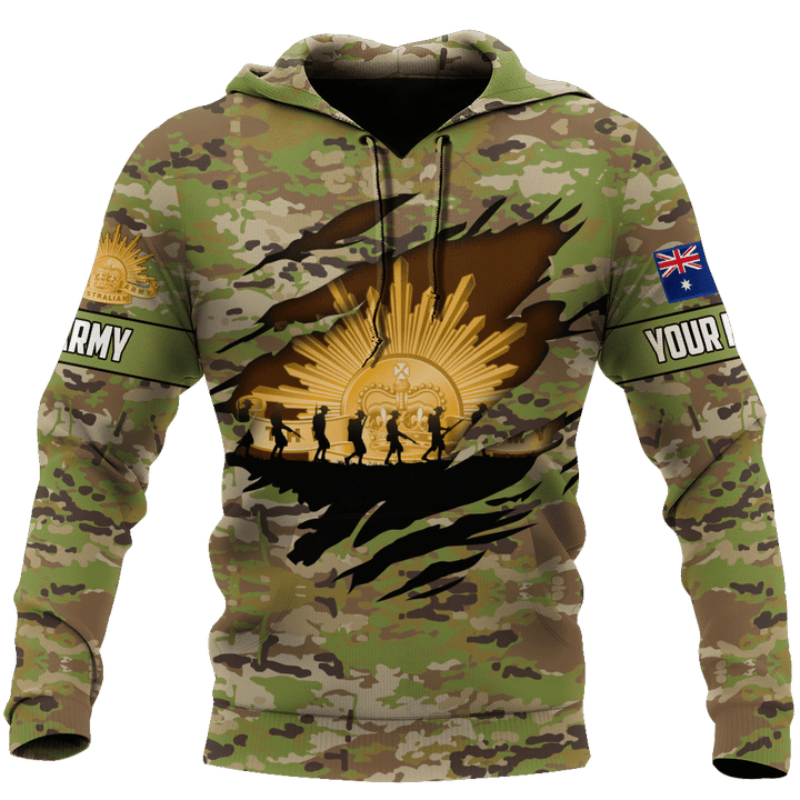 Premium Personalized Anzac Day Australian Army 3D All Over Printed Unisex Shirts TN - Amaze Style™