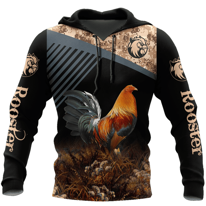 Rooster 3D Printed Unisex Shirts TN DD19042103 - Amaze Style™