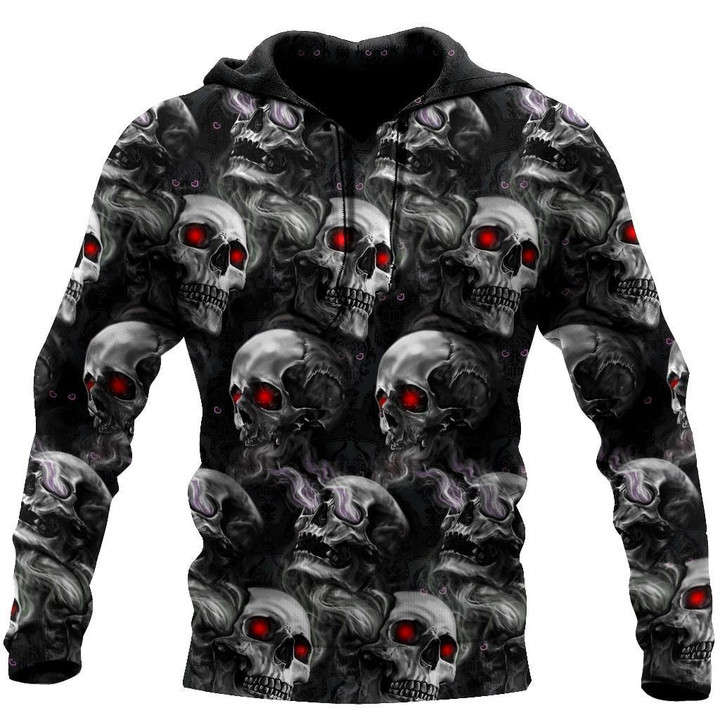 Skull Art Hoodie For Men And Women - Amaze Style™-Apparel