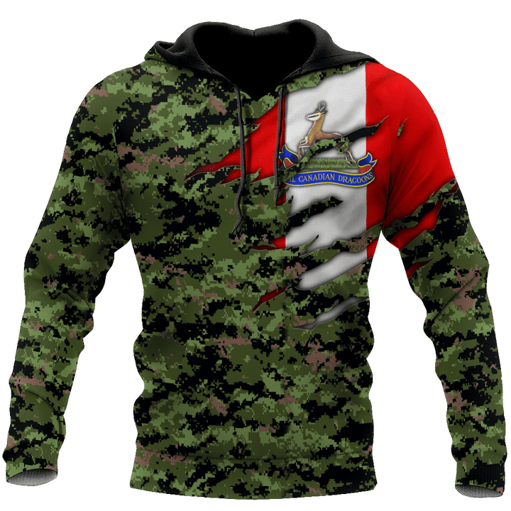 Royal Canadian Dragoons Pullover 3D All Over Printed Shirts PD12032103 - Amaze Style™