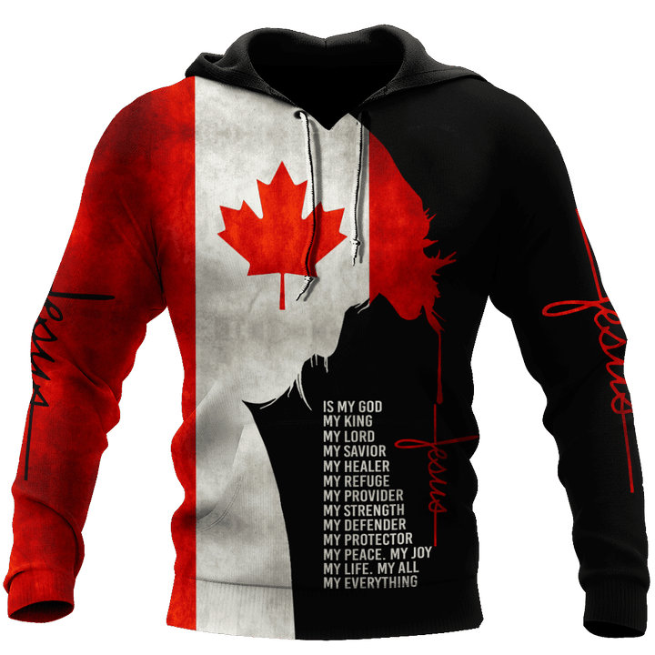 Jesus - Canada Flag 3D All Over Printed Shirts DA02032101 - Amaze Style™