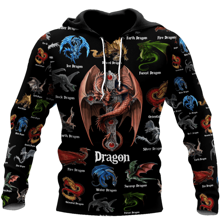 Dragon 3D All Over Printed Shirts For Men and Women NDD10162004 - Amaze Style™-Apparel