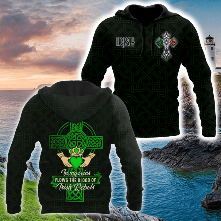 Irish Rebels 3D All Over Printed Shirts For Men and Women - Amaze Style™-Apparel