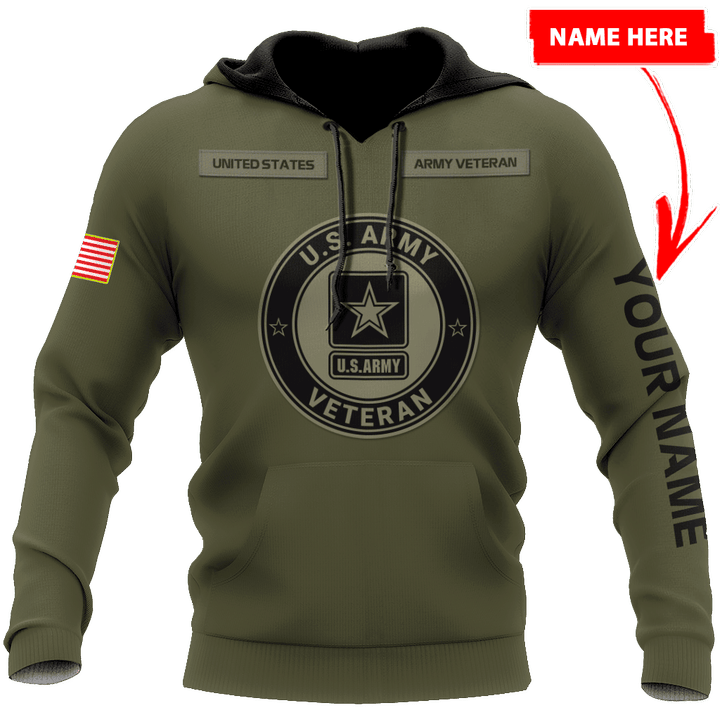 Personalized Name US Army 3D All Over Printed Shirts PD19042103 - Amaze Style™