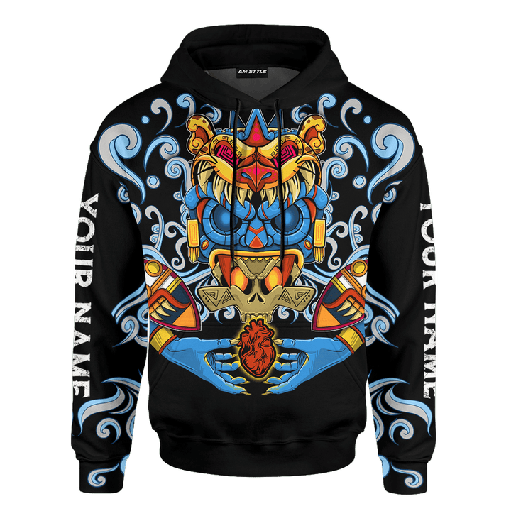 Aztec Tribal Corazon Customized 3D All Over Printed Shirt - 