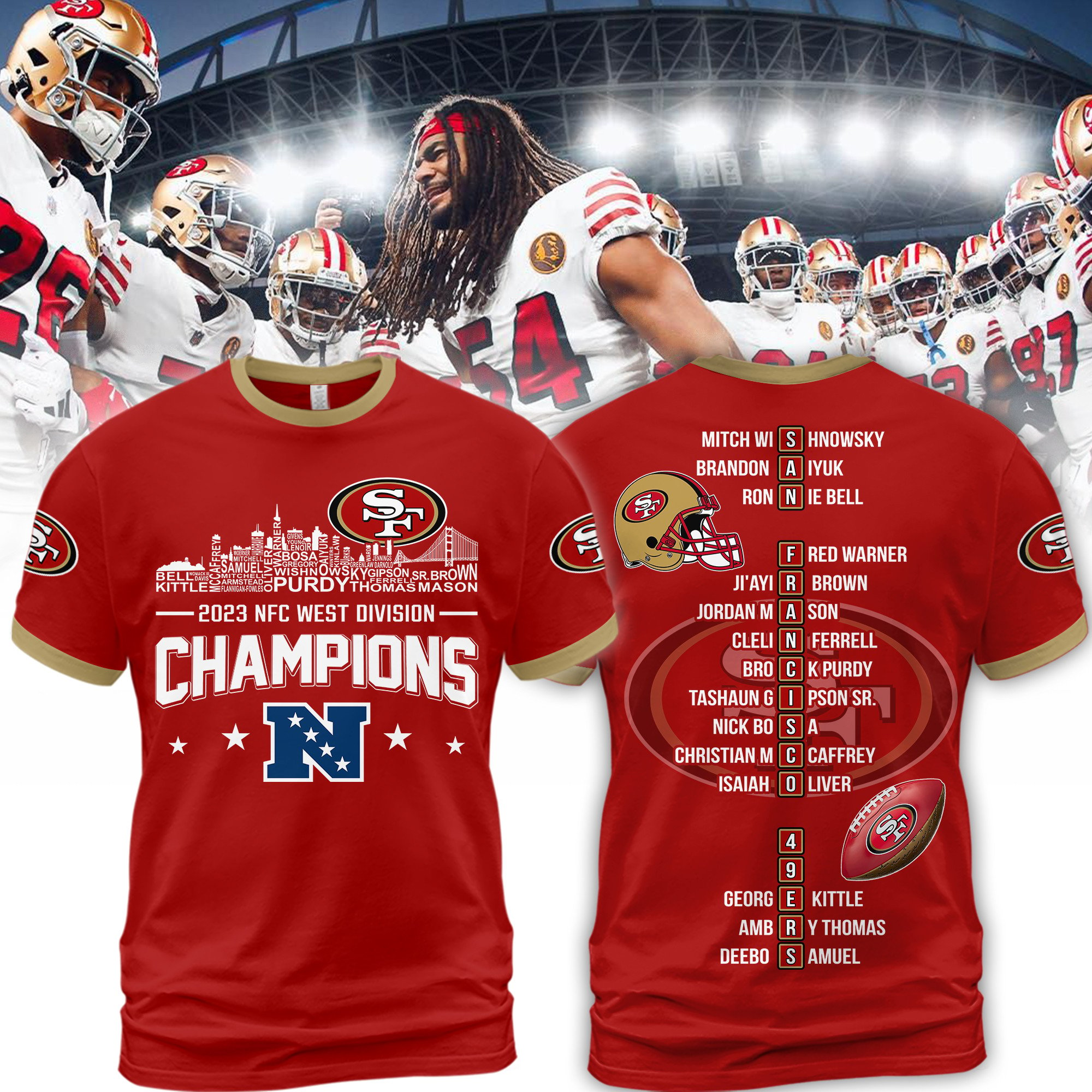 San Francisco 49ers NFC West Division Champions