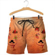 3D All Over Printed Hairy Chest And Tattoos Ugly Christmas Shorts Shorts