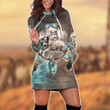 Native American 3D All Over Printed Hoodie Dress - TrendZoneTee