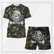 Mexico Combo T-shirt and Short 3D All Over Printed  no1 - TrendZoneTee