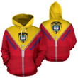 Colombia Hoodie With Straight Zipper Style - TrendZoneTee