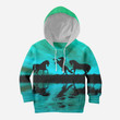 3D All Over Print Kid's Animals Horse Hoodie - TrendZoneTee
