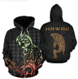 Hawaii Warrior Polynesian Hoodie - AH - TrendZoneTee-ALL OVER PRINT HOODIES (P)