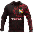 Tonga in My Heart Polynesian Tattoo Style New Hoodie New - TrendZoneTee