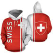 Switzerland All Over Hoodie - Straight Version - BN04 - TrendZoneTee