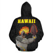 Hawaii Warrior Kanaka Map Polynesian Hoodie - AH - J1 - TrendZoneTee