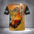 Premium Rooster 3D All Over Printed Unisex Shirts - TrendZoneTee-Apparel