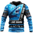 Love Shark 3D All Over Printed Shirts For Men and Women - TrendZoneTee-Apparel