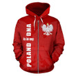 Poland is in My DNA Zip Up Hoodie NVD1236 ! - TrendZoneTee-Apparel