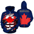 Canada In Me All-Over Hoodie Maple Leafs PL - Amaze Style™