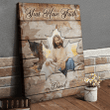 Just Have Faith Jesus In Fall Garden Thanksgiving Vertical Canvas