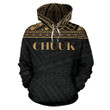 Chuuk State All Over Hoodie Gold Version