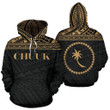 Chuuk State All Over Hoodie Gold Version