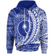 Chuuk State Hoodie Wings Style Flag Color
