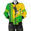 Hoodifize Jacket - Sao Tome And Principe Bomber Jacket Quarter Style JD