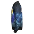 Hoodifize Jacket - Orisha Obatala Gods And Angel Galaxy Background Sleeve Zip Bomber Jacket J8