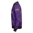 Hoodifize Jacket - Omega Psi Phi Fraternity Sleeve Zip Bomber Jacket J5