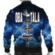 Hoodifize Jacket - Orisha Obatala Gods And Angel Galaxy Background Bomber Jacket J8