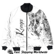 Kenya Bomber Jacket Angel of the Lord - Famous Body Tattoo Style (You can Personlized Custom) A7