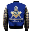 Hoodifize Jacket - Freemasonry Fraternity Blade Sleeve Zip Bomber Jacket J5