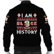 Hoodifize Jacket - I Am Black History Kap Nupe Bomber Jacket J0