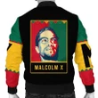Hoodifize Jacket - Malcolm X Black History Month Style Bomber Jacket J09
