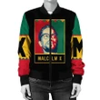 Hoodifize Jacket - Malcolm X Black History Month Style Bomber Jacket J09