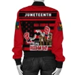 Hoodifize Jacket - Personalised Juneteenth Since 1865 Bomber Jacket J09