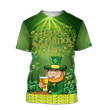 Happy St Patrick's Day Hoodie Sweater All Over Printed Shirt, Let Day Drink Beer Shirt