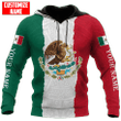 Personalized Mexico Unisex Hoodie Eagle Snake Mexican Hoodie For Men And Women Mexico Gifts