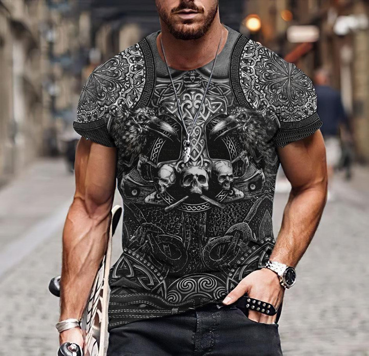 Customized Name Viking 3D All Over Printed Unisex Shirts - TrendZoneTee