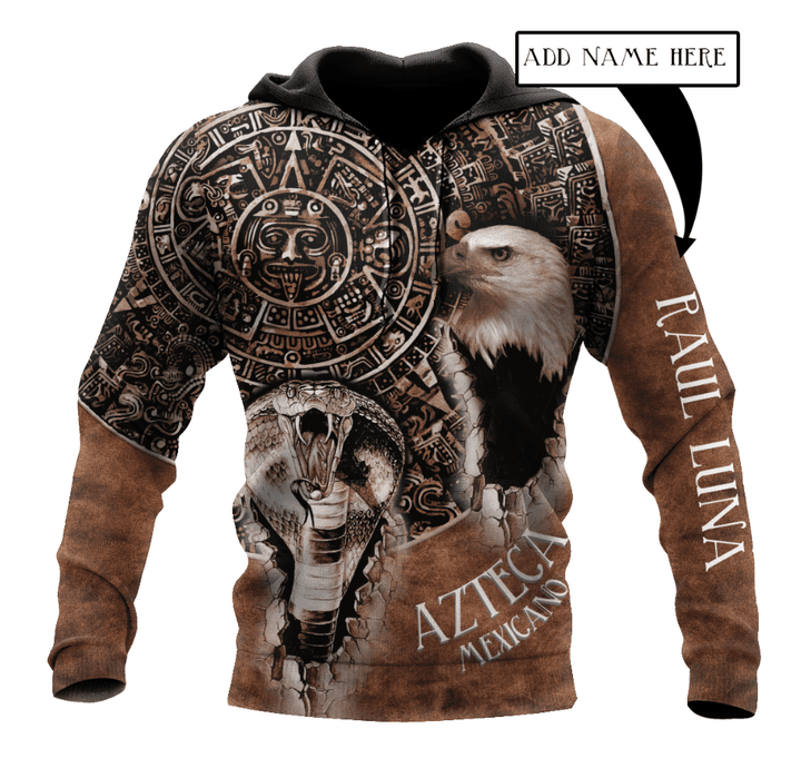 Aztec Mexican 3D All Over Printed Hoodie - TrendZoneTee