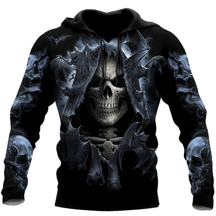 Premium Skull 3D All Over Printed Unisex Shirts PL - TrendZoneTee-Apparel