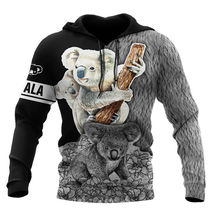 Koala Bear 3D All Over Printed Unisex Shirt - TrendZoneTee