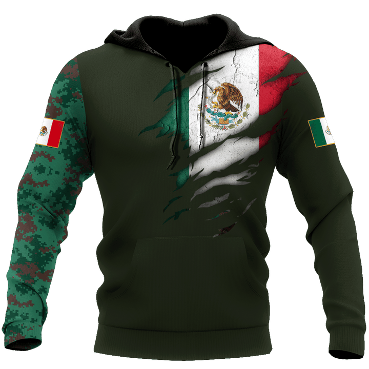Mexican Hoodie 3D All Over Printed Shirts For Men and Women - TrendZoneTee