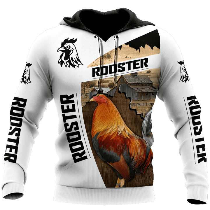 Rooster 3D Printed Unisex Shirts MH28042101 - TrendZoneTee